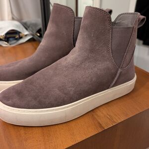 UGG Women's Grey Suede Sneakers